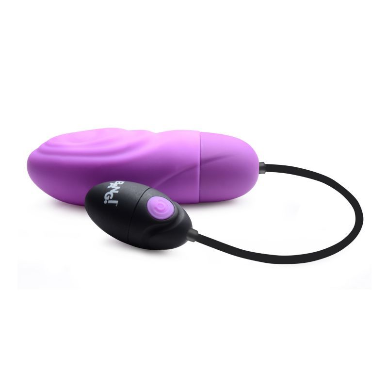 7X Pulsing Rechargeable Bullet Purple Bang